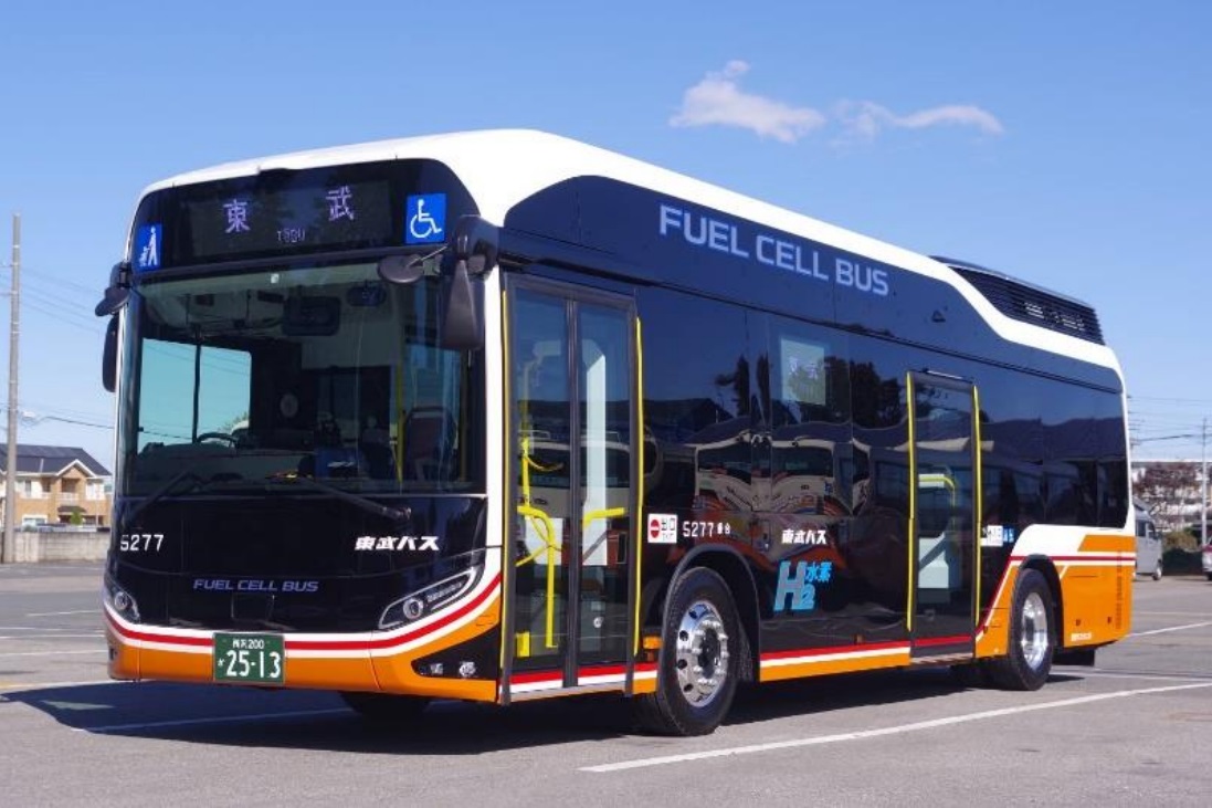埼玉県内で初の「燃料電池バス」が運行開始