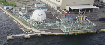 川崎重工、世界初の液化水素荷役実証ターミナル「Hytouch神戸」を納入