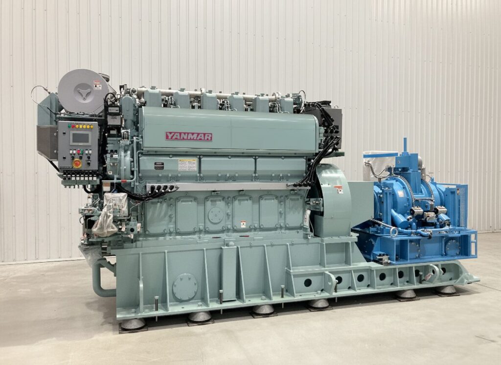 図4　ヤンマーパワーソリューション製エンジンの外観