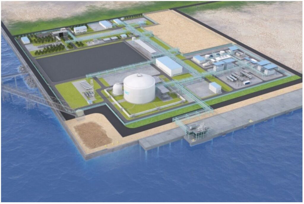 川崎 LH₂ターミナル完成予想図