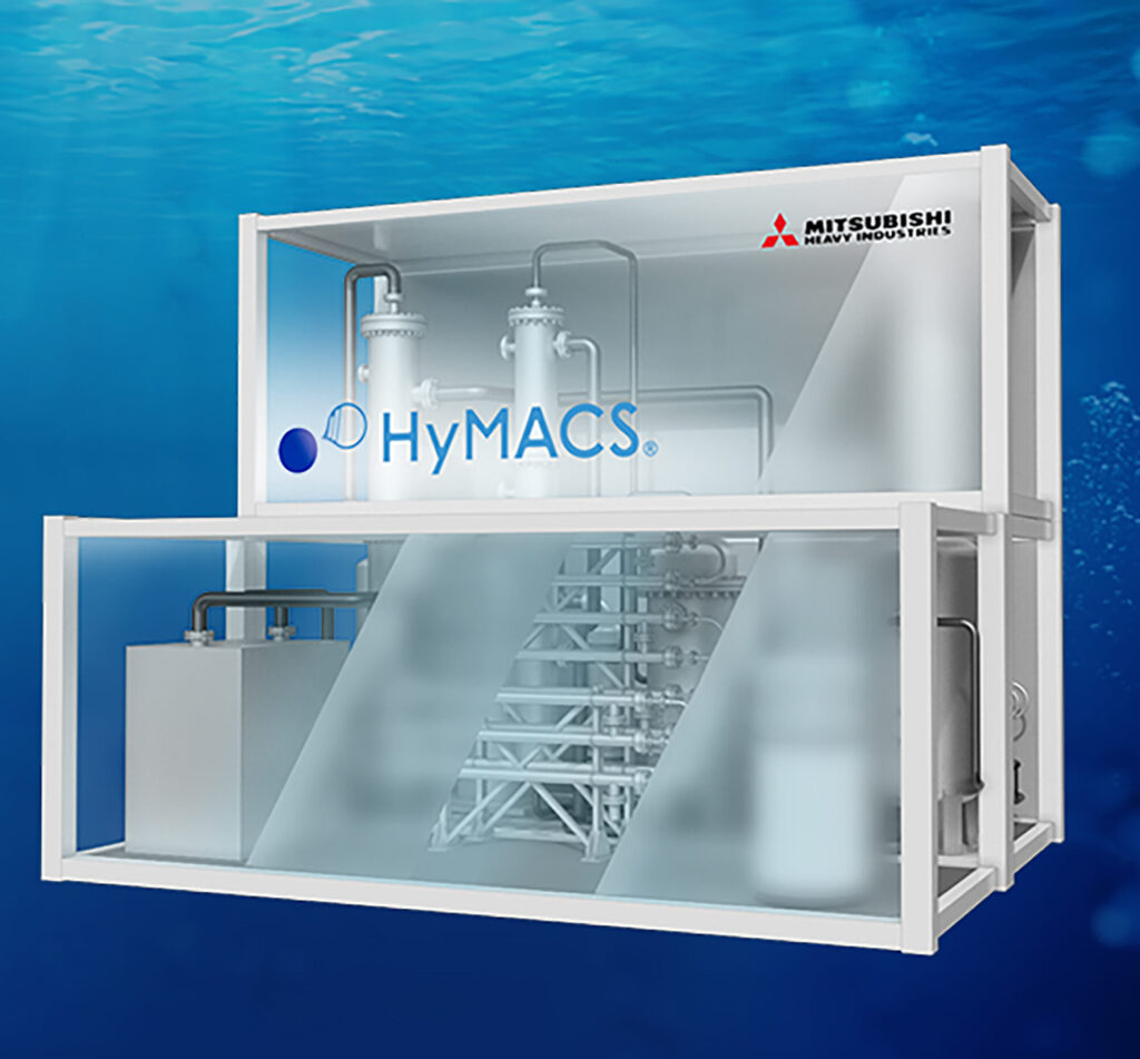 アンモニア分解水素製造装置(HyMACS®)のイメージ図