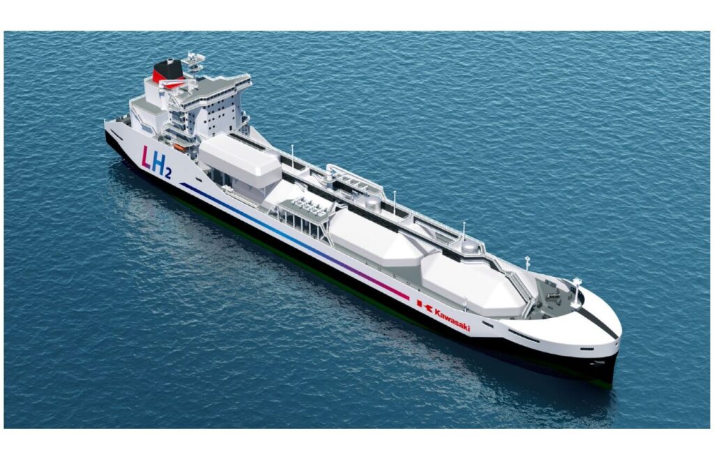 40,000m3 型液化水素運搬船（イメージ）