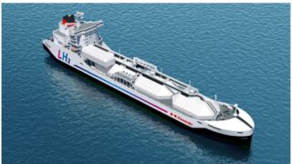 JSEと川崎重工、世界最大40,000 ㎥型液化水素運搬船の造船契約締結