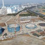 碧南火力発電所商用アンモニアタンク建設工事の様子（2025年11月27日時点）