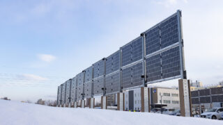 垂直ソーラー発電システム「VERPA」