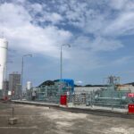 三井E&S玉野工場（岡山県）内に建設した水素供給設備