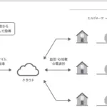 遠隔心臓リハビリシステム イメージ図