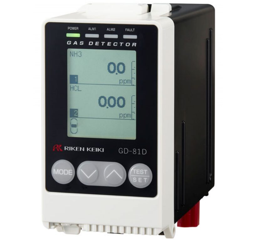 半導体工場向け定置型ガス検知部「GD-81D Series」